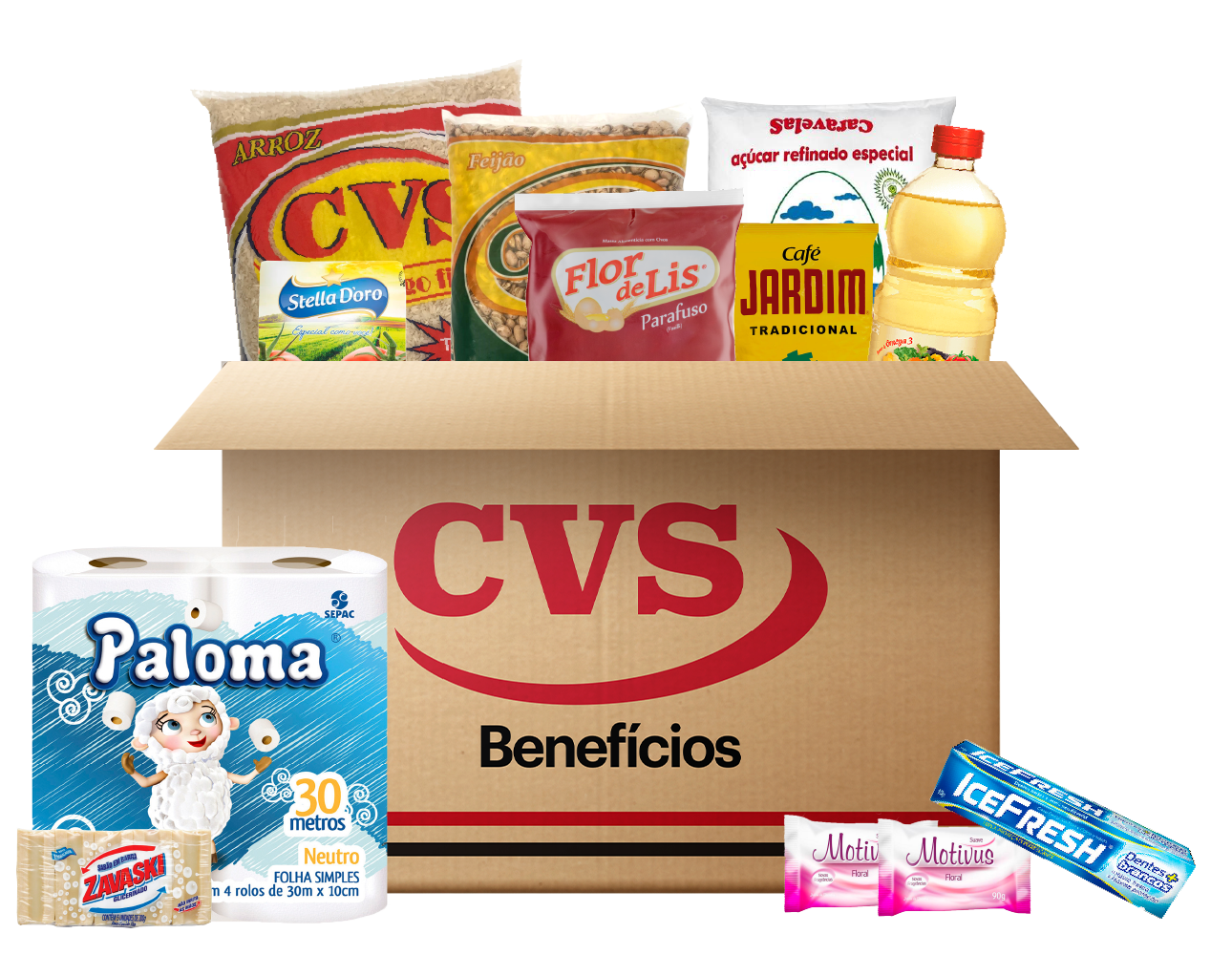 Cesta Básica Econômica Kit