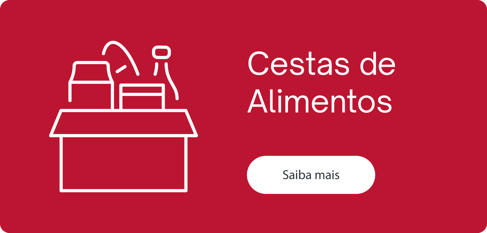 Mini Banner - cestas de alimentos