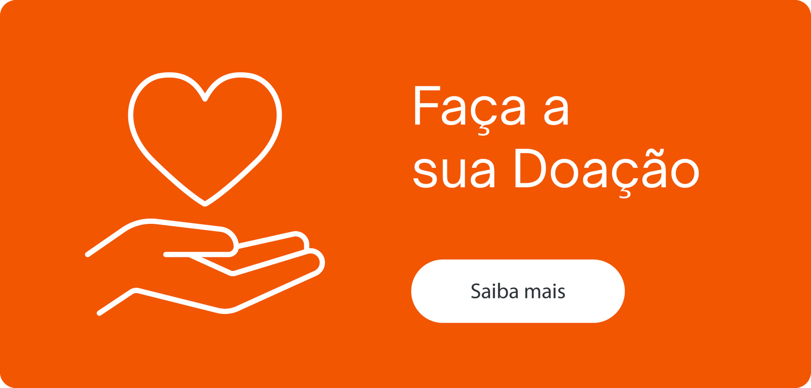 Mini Banner - Faça a sua doação